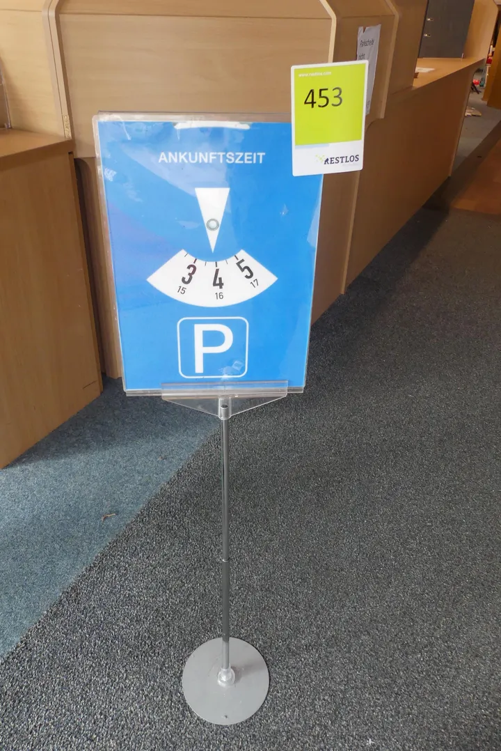 Parkuhraufsteller